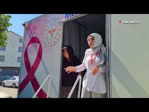 Sakarya'nın mobil kanser tarama çalışmaları Türkiye'ye örnek oldu