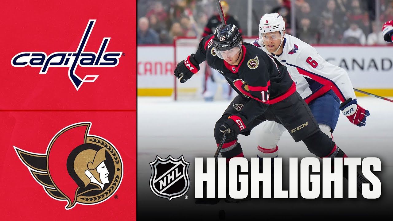 Capitals vs. Senators | NHL Highlights | January 01, 2026