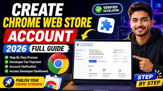 How to Create a Chrome Web Store Developer Account (Step-by-Step 2026)