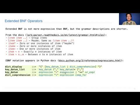 Extended BNF