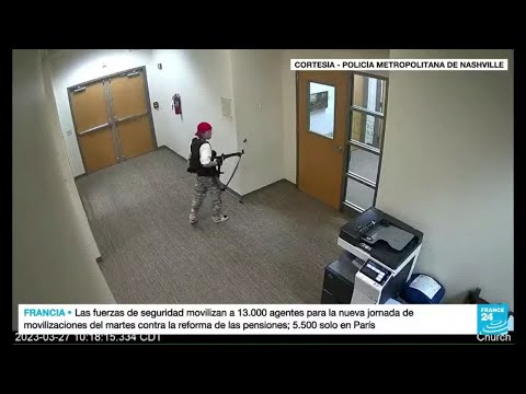 Policía de Nashville revela videos del tiroteo en escuela