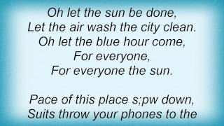 Turin Brakes - Blue Hour Lyrics