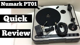 Video thumbnail for Quick Unboxing: Numark PT01 USB by DJ Himzz