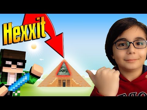 Gizemli Piramit!!! | Minecraft Hexxit #2