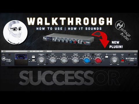 Heritage Audio - New SUCCESSOR Plugin || Great sounding analog compression! First Look - Walkthrough