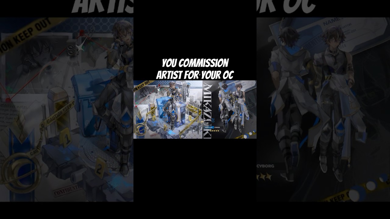 When client wants a new character sheet #illustration #characterdesign #charactersheet #commission