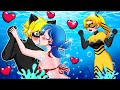 Catnoir Falls in LOVE with Ladybug?!!! Love Story of Lady Bug x Chat Noir | Miraculous Animation