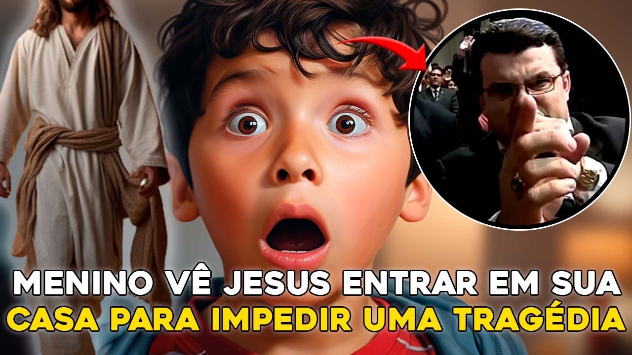 VEJA ATÉ O FINAL! UMA TRAGÉDIA IRIA ACONTECER, MAS MENINO VIU JESUS ENTRAR EM SUA CASA