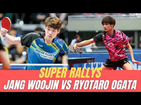 3 MINUTE SUPER RALLYS |  Ryotaro Ogata 緒方 遼太郎 JPN vs Jang Woojin 장우진 KOR | 2015 Australian Open