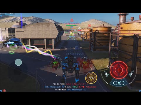 Trying a little Destrier in Champion League… still needs work — War Robots