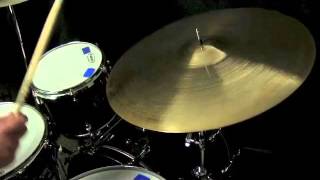 Video thumbnail for Vintage Zildjian 21'' Vintage Avedis Ride by The Drum Shop - Portland, Maine