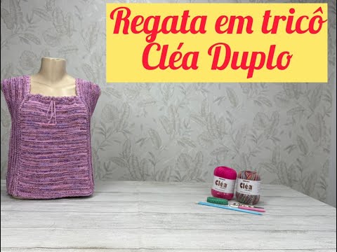 Cléa Double Knit Tank Top