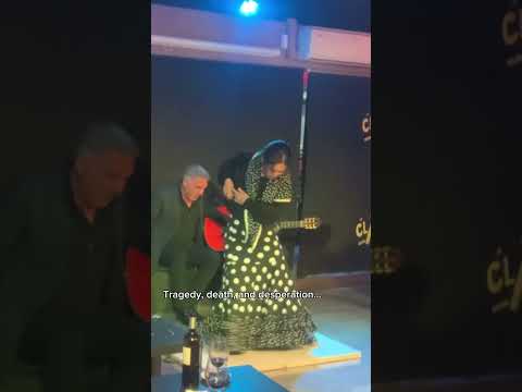 Flamenco dancer is expressing … Soleá… the most difficult in Spain #marbella #dance #costadelsol