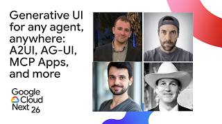 Generative UI for any agent, anywhere: A2UI, AG-UI, MCP Apps, and more