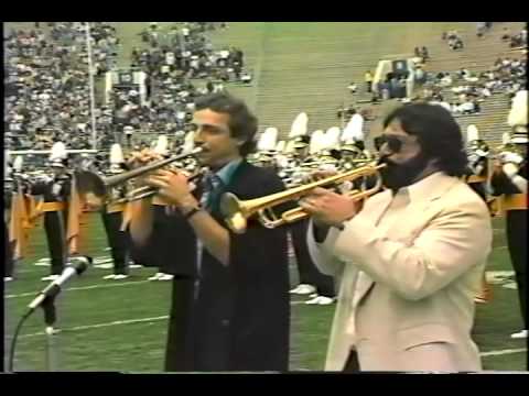 Trumpeters Al Vizzutti and Vince DiMartino playing a cadenza at the end of Fired HIGH