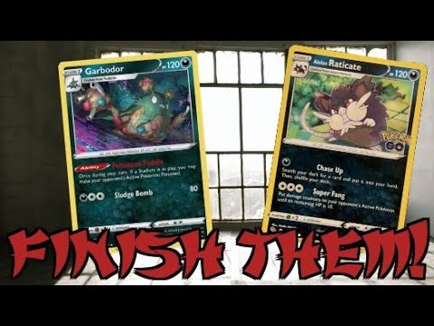 Alolan Raticate & Garbodor Chew through the Competition!