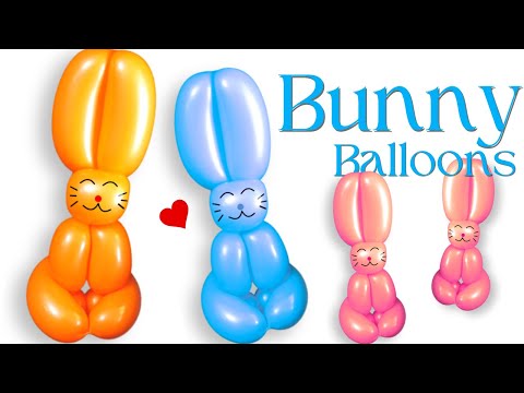 Learn to Make Bunny Rabbit Balloon Animals-Tutorial