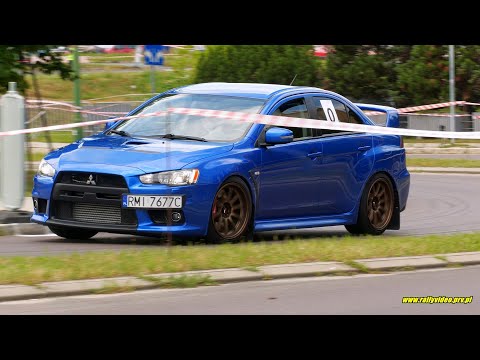 Mariusz Zieliński - Mitsubishi Lancer EVO X - Sprint TARGUM o puchar Prezydenta Miasta Mielca 2025