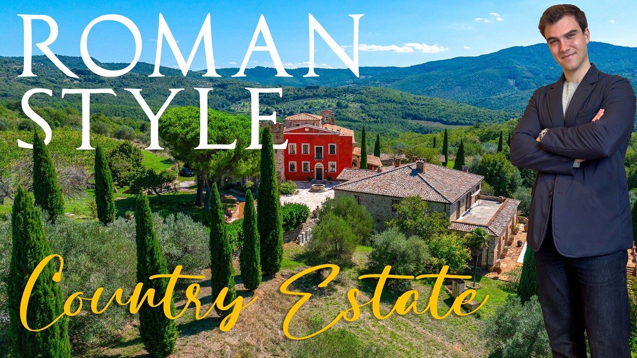 ESTATE WITH LUXURY VILLA FOR SALE IN PIEGARO, UMBRIA