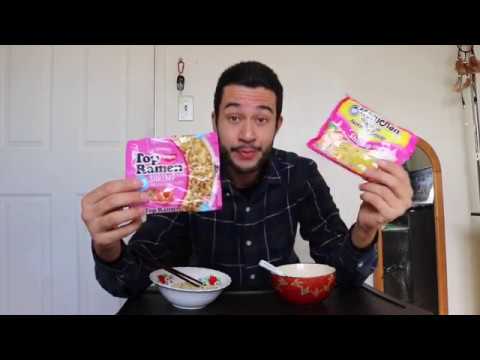 Top Ramen vs. Maruchan - Instant Noodle 🍜(Shrimp Flavor) Food Review Nissin