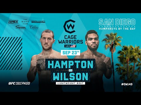 Matt Hampton vs William Wilson full fight