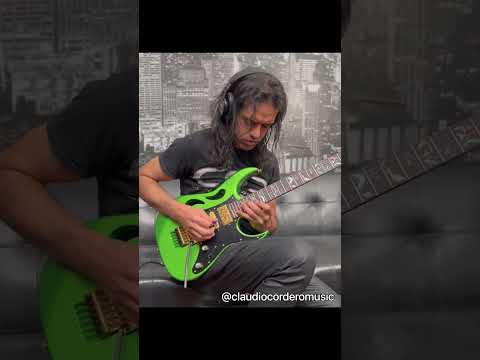 Steve Vai "Ladies' Nite in Buffalo?" Guitar Solo Cover by Claudio Cordero