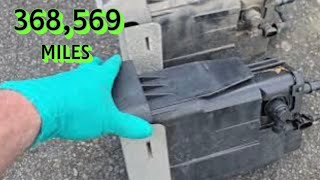 EVAP CANISTER replacement on a 2009 Chevy Cobalt 368,569 mi.   (P0441, P0446, P0455, P0456 )