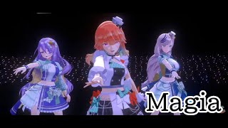【Magia】　小鳥遊キアラ　ムーナ・ホシノヴァ　パヴォリア・レイネ　Takanashi Kiara 4th Anniversary Live