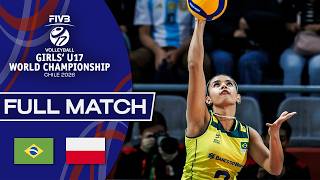Brazil vs. Poland - Pool Play | Girls' U17 World Championship - 2026