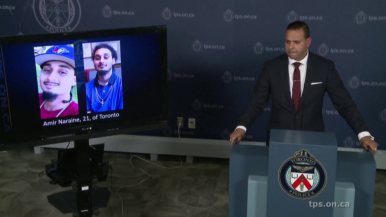 News Conference on murder of Amir Nataine
