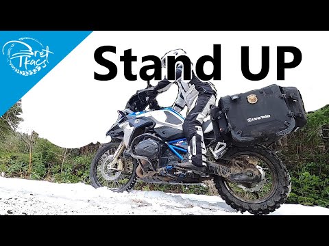 How and why you stand on your adventure motorcycle offroad
