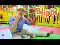 Blippi Learns The Five Senses At An Indoor Playground Blippi Full Episodes Blippi Toys