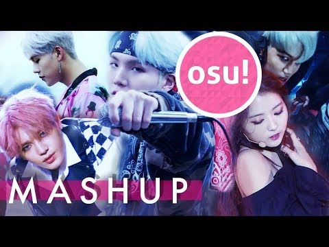 EXO/BTS/PRISTIN/MONSTA X/NCT Mashup | osu! Gameplay
