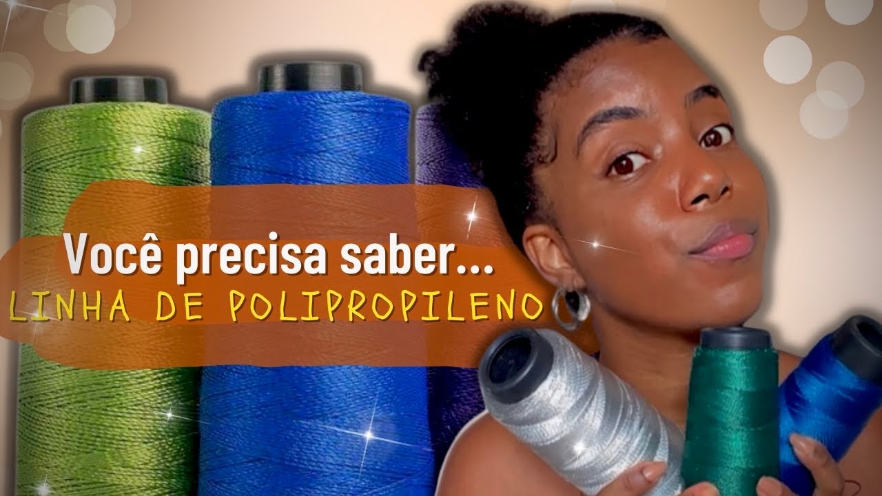 5 dicas para usar LINHA DE POLIPROPILENO no crochê-Linhas para usar nas peças de crochê