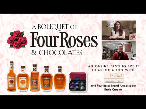 The Spirit Specialist presents A Bouquet of Four Roses & Chocolates - an online tasting event