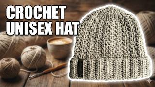 Modern Textured Crochet Hat