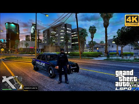 GTA 5 Mods LSPDFR - Day 1 | Rookie Night Patrol