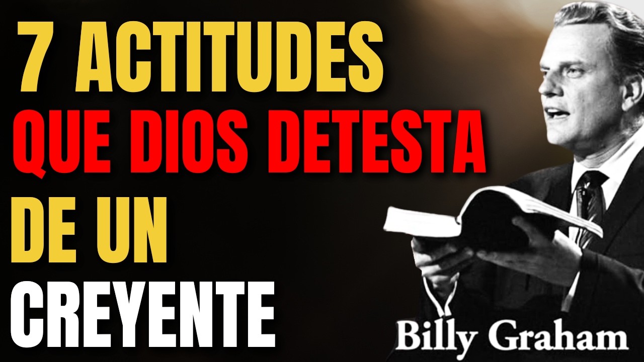 Las 7 Actitudes que DESAGRADAN a DIOS | Billy Graham