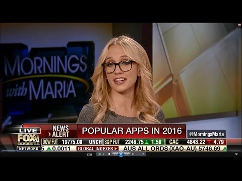 12-29-16 Kat Timpf on Mornings with Maria - Most Popular Apps in 2016