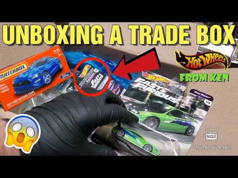 Unboxing an EPIC Trade Box 📦 Hard to find Hot wheels | M2 Shelby from KEN