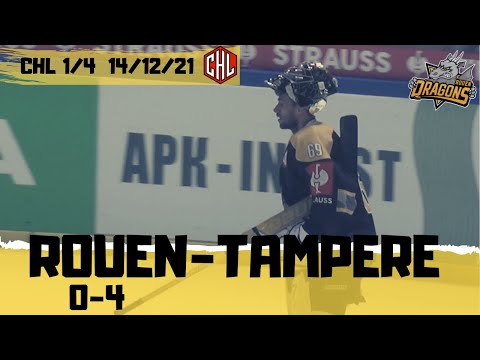 Hockey : CHL Rouen - Tampere 0-4