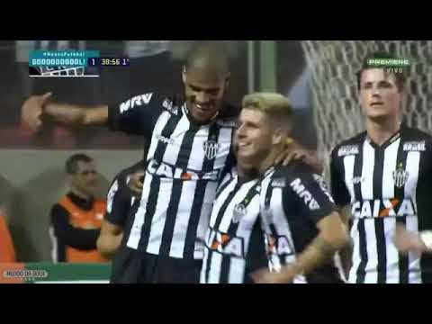 Gol de LEONARDO SILVA! - Atlético mineiro 1 x 0 Paraná
