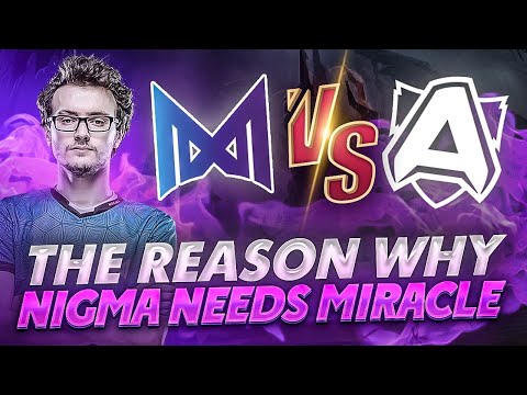 The Reason why Nigma needs Miracle [PLAYER PERSPECTIVE]