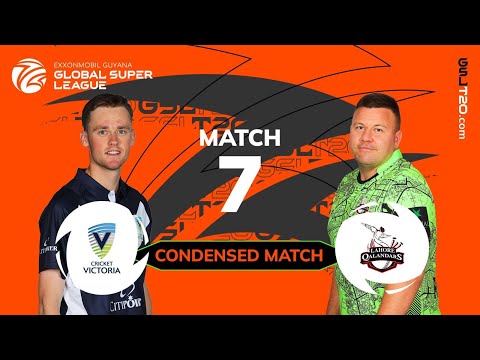 Condensed Match | Cricket Victoria vs Lahore Qalandars | GSL 2024