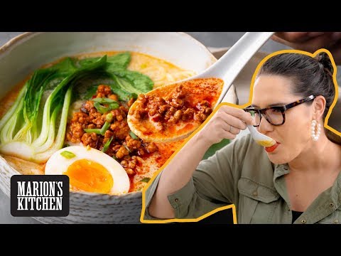 The homemade ramen that DOESN'T take hours | Japanese Tantanmen Ramen | Marion's Kitchen