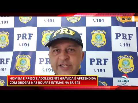 Homem é preso e adolescente grávida é apreendida com drogas 23 12 2020
