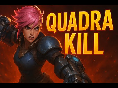 VI TOP LANE MONSTER 💥 QUADRA KILL ZERFETZT ALLES! | League of Legends