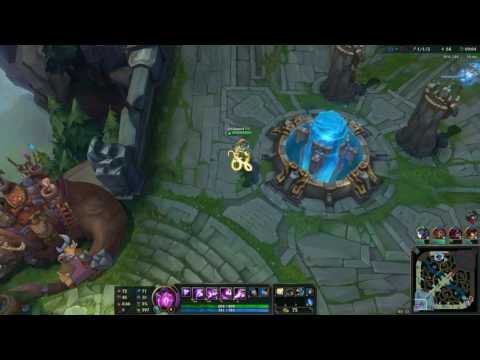 Katarina and Vel'koz vs Brand top