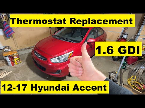 Thermostat Replacement Hyundai Accent 1.6 GDI
