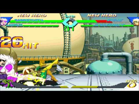 X-Men vs. Street Fighter - Sabretooth 100% (Combo by Toxy)